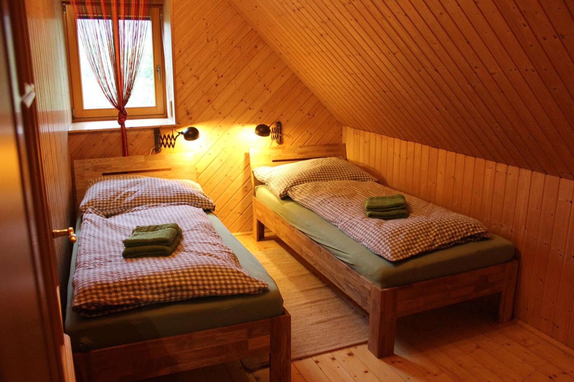 Ferienwohnung Zum Alten Forsthaus Messern Exterior photo
